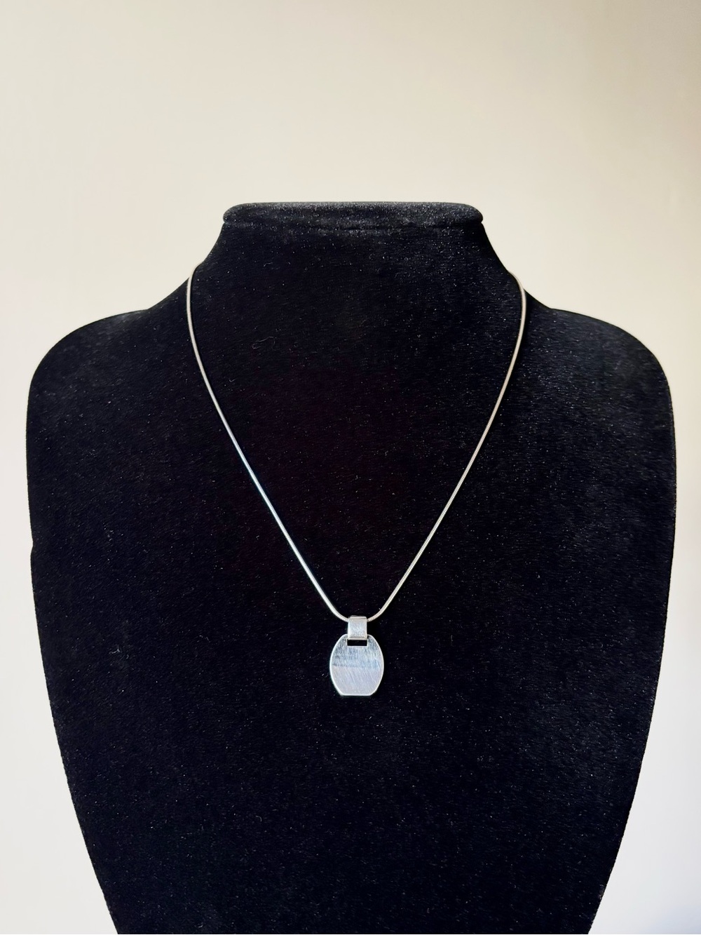 925 Sterling Silver Snake Chain Modern Necklace